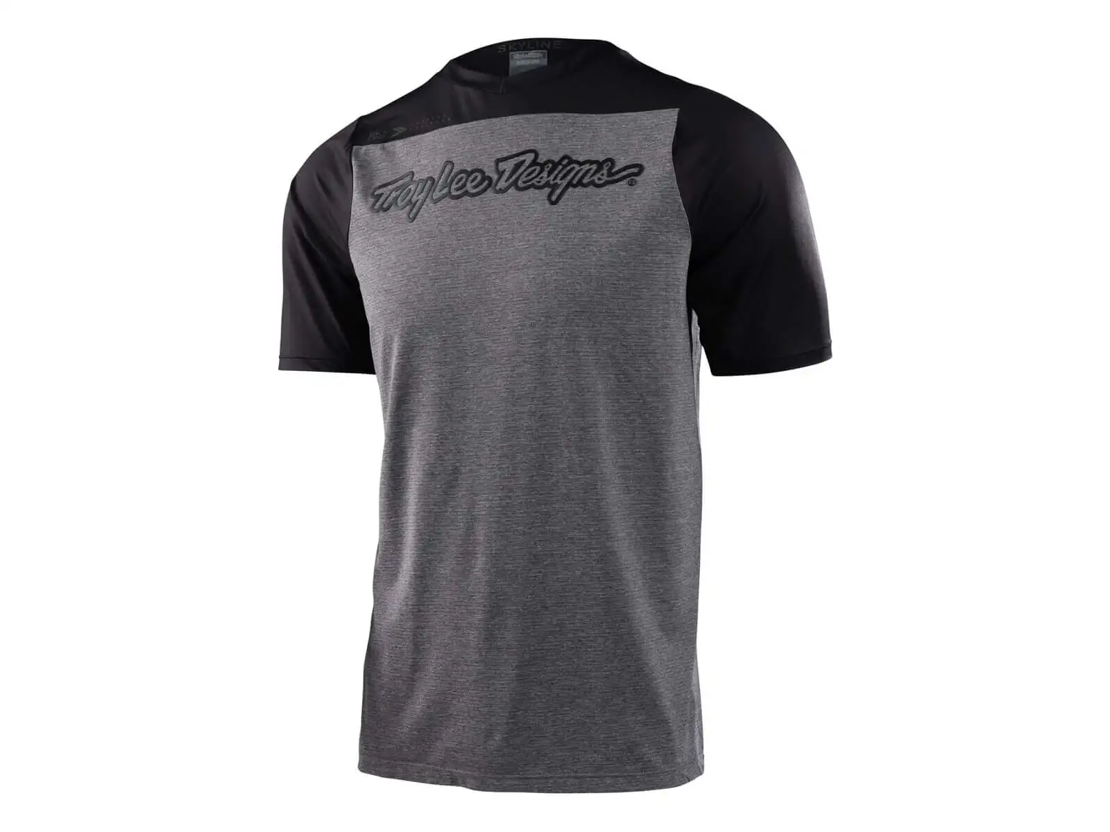 Troy Lee Designs Skyline Signature Herren-Trikot kurzarm Heather Gray/Black