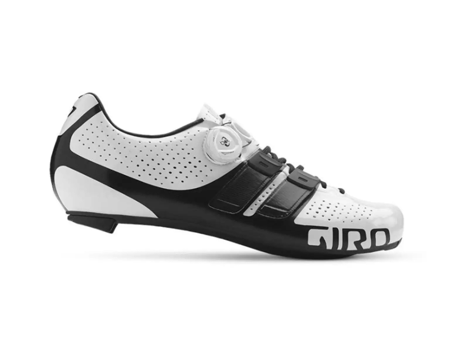 GIRO Factor Techlace Herren Rennradschuhe Weiß/Schwarz