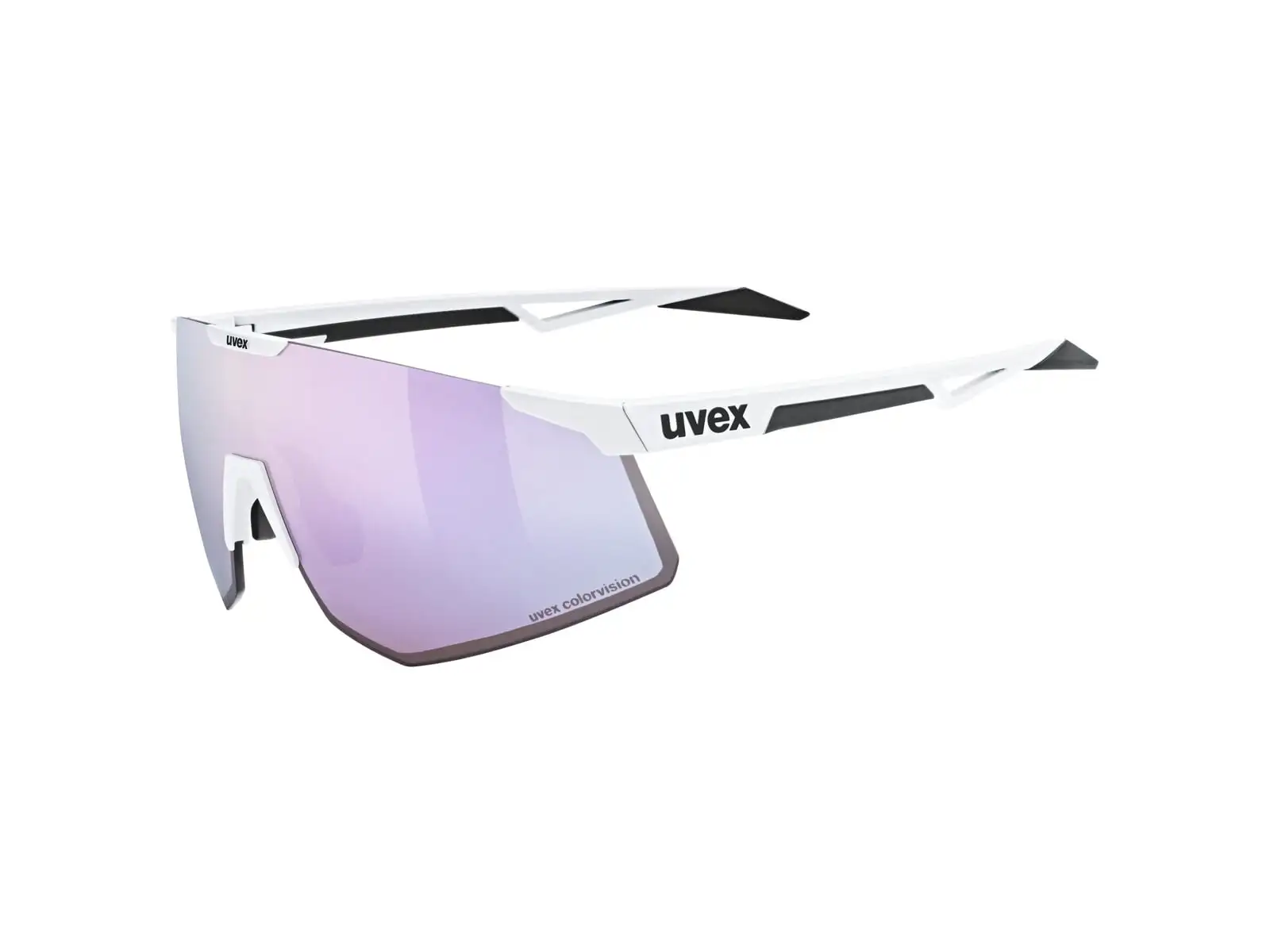 Uvex Pace Perform CV Brille White Matt/Mir. Lav