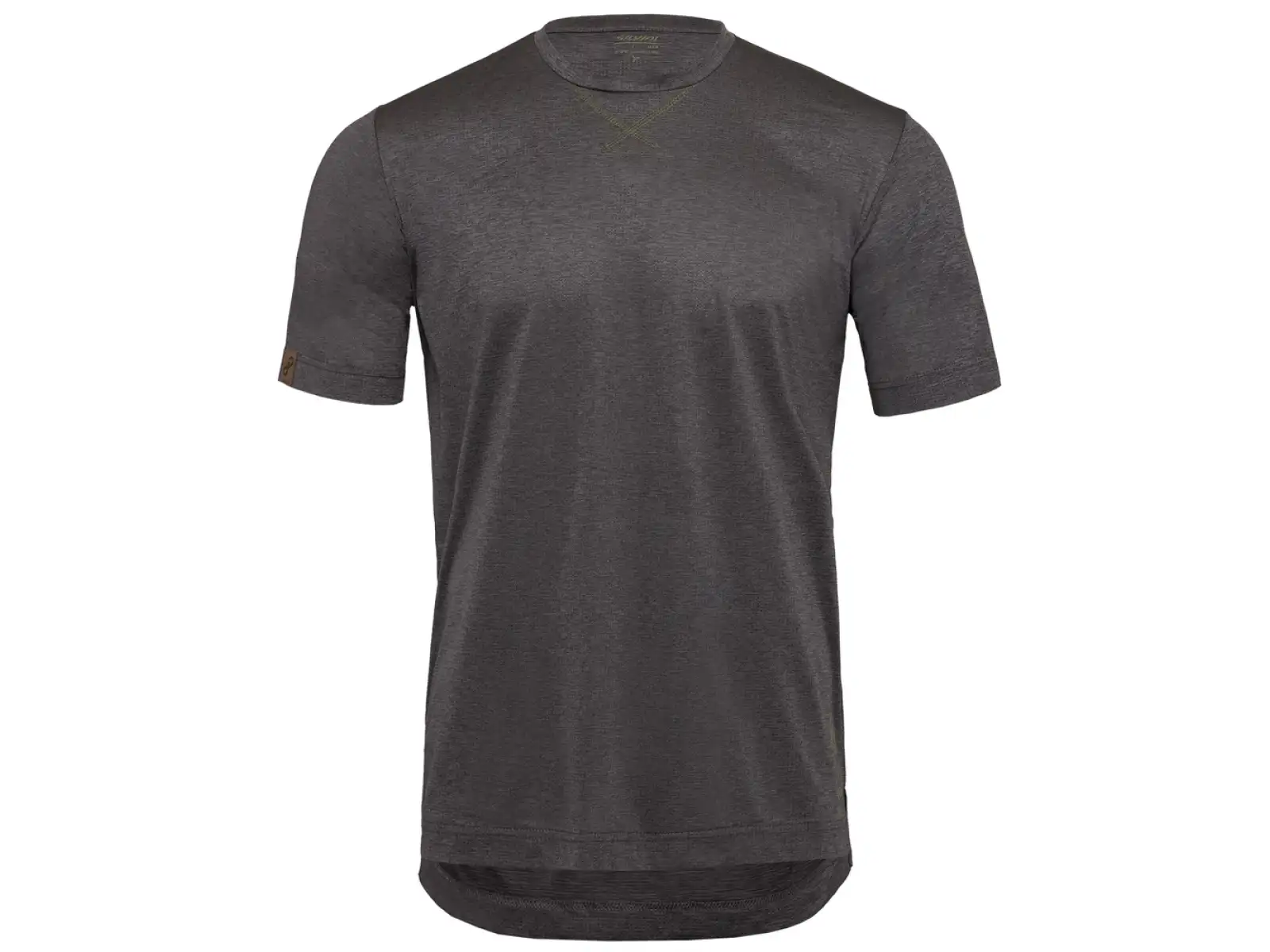 Silvini Galatro Herrentrikot kurze Ärmel Charcoal/Olive