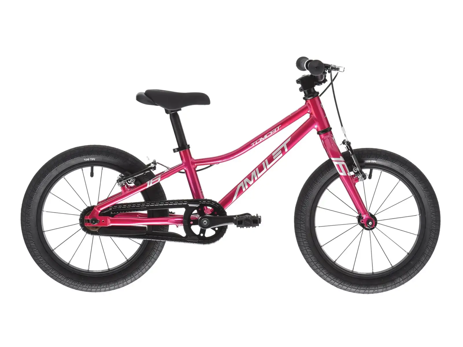 Amulet 16 Tomcat raspberry/silver Kinderfahrrad