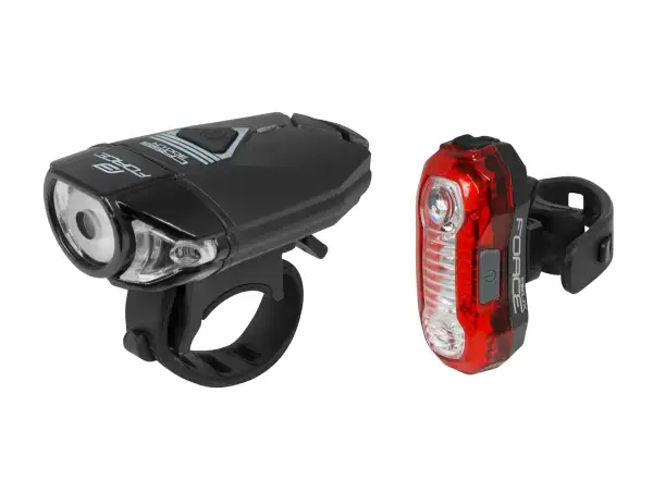 Force Express Set von Vorder- und Rücklichtern USB.
