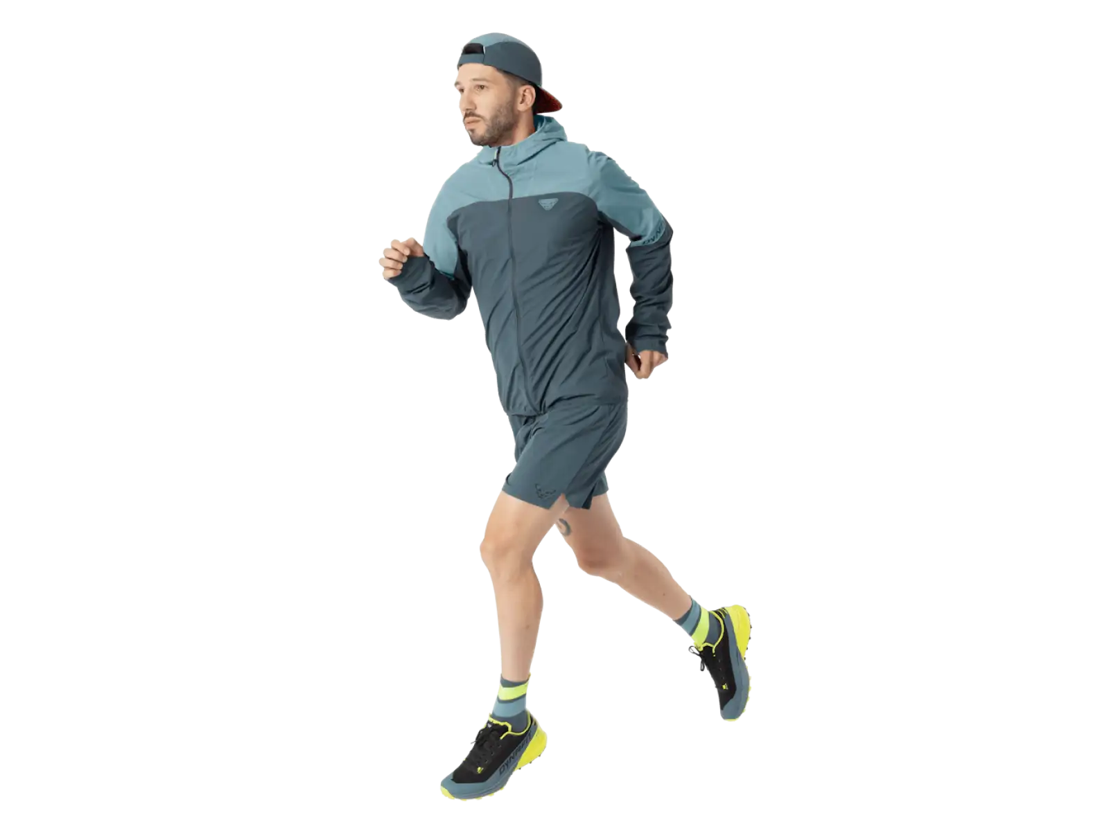 Dynafit Alpine Wind Herren Laufjacke Smoke Blue