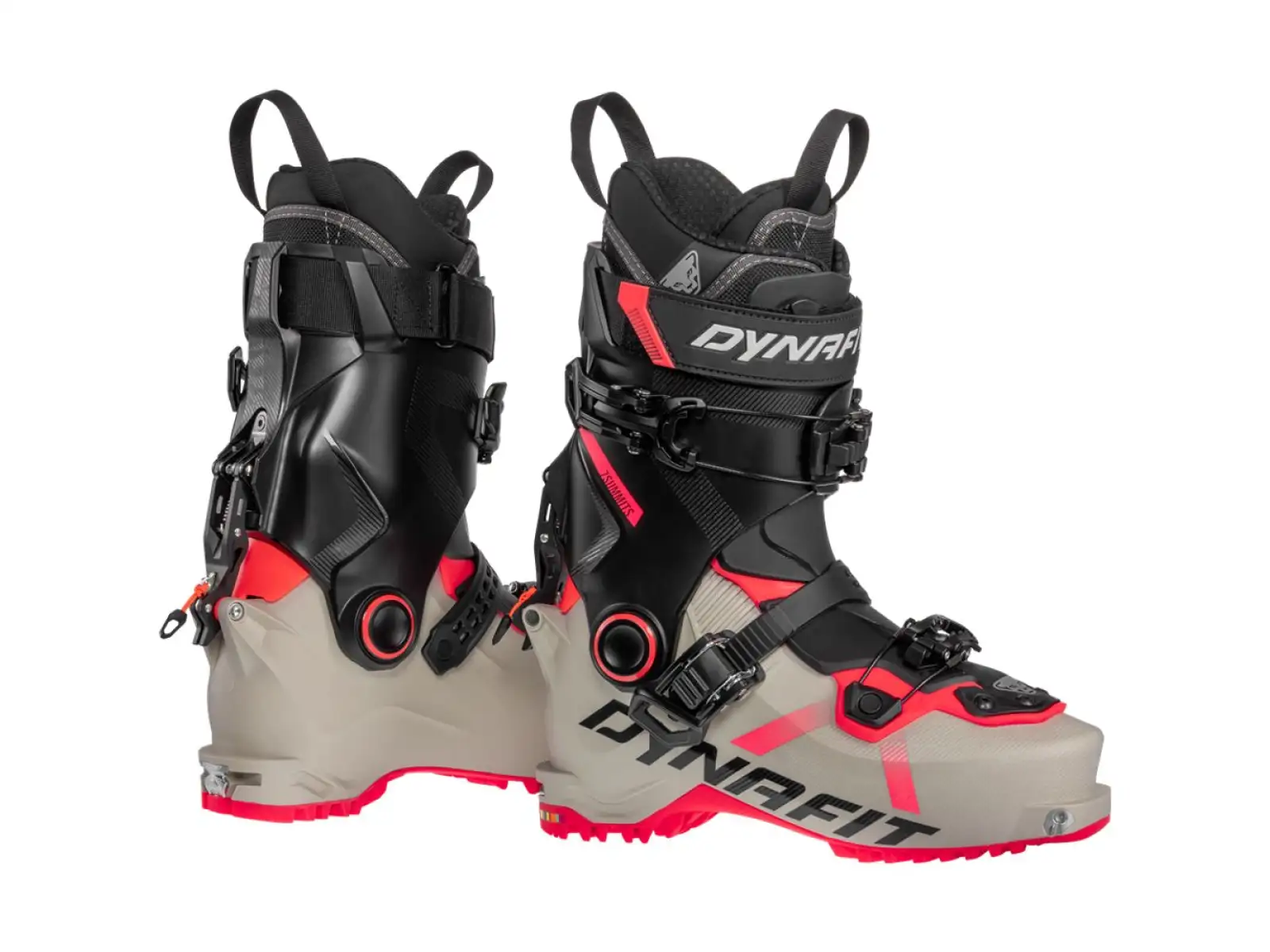 Dynafit Seven Summits Damen-Skitourenschuhe Fluo Coral/Overcast