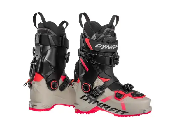 Dynafit Seven Summits Damen-Skitourenschuhe Fluo Coral/Overcast