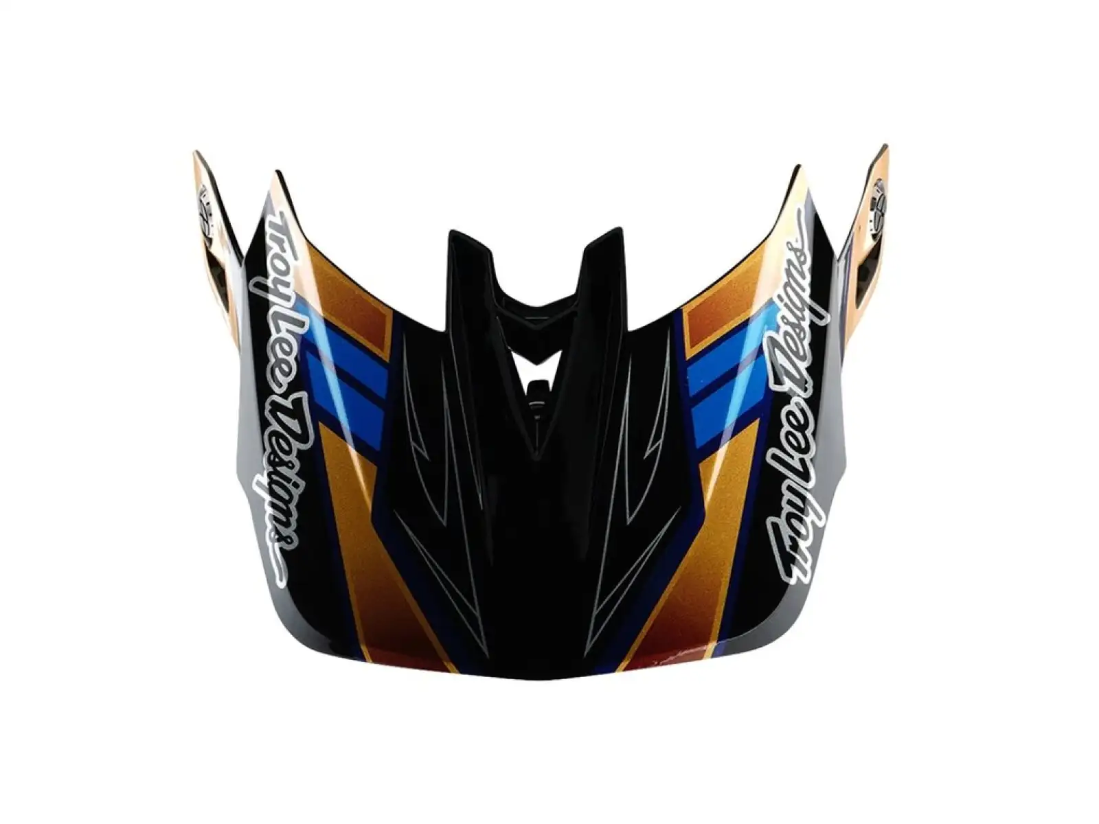 Troy Lee Designs D4 Composite Integralhelm Royalty Black/Gold