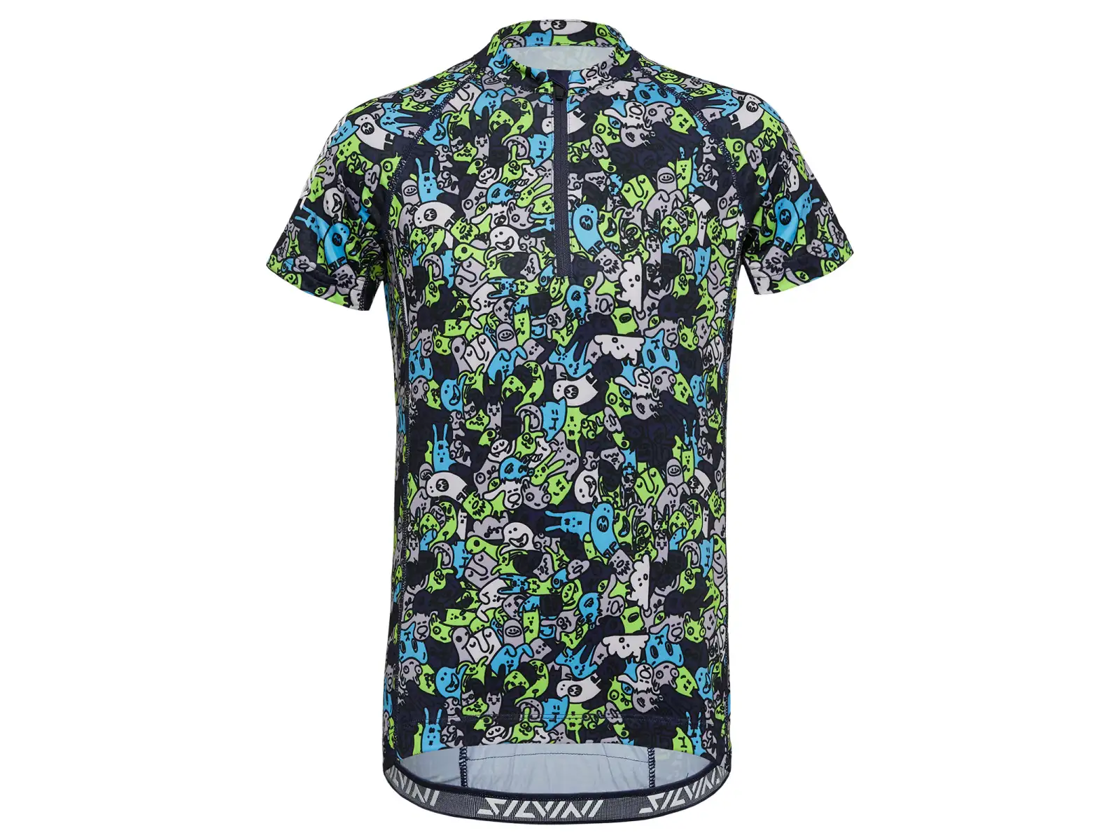 Silvini Scrivia Kindertrikot Kurzarm Navy/Blush