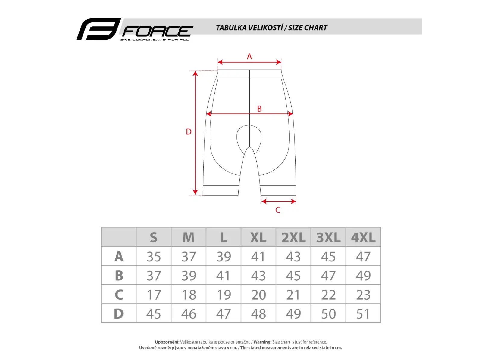Force Comfort Herren Fahrradshorts mit Einsatz schwarz