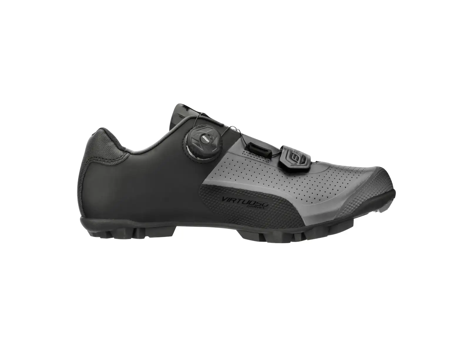 Force Virtuoso Gravel Herren-Radschuhe schwarz/titanán