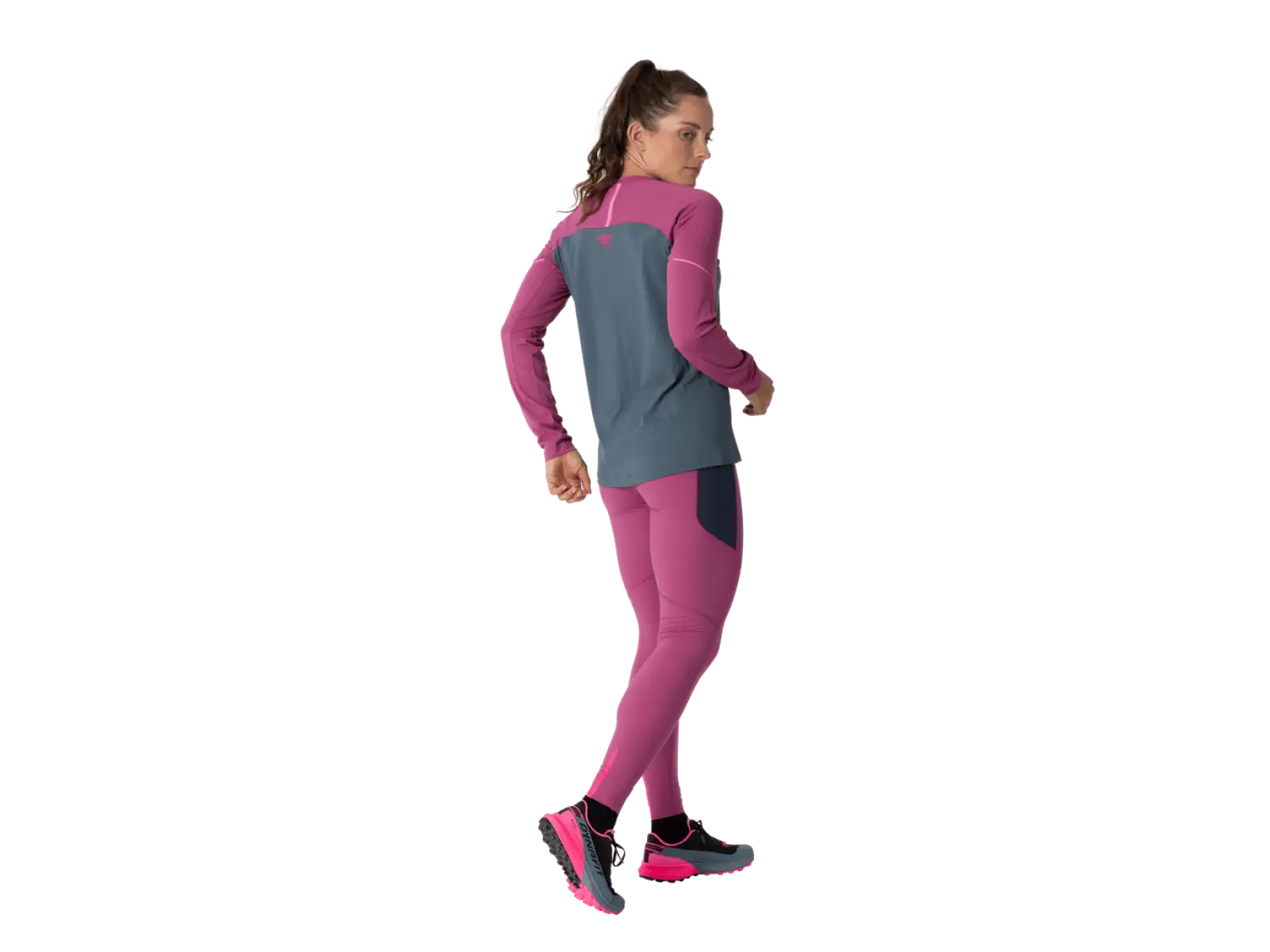 Dynafit Ultra Damen Laufleggings Magenta
