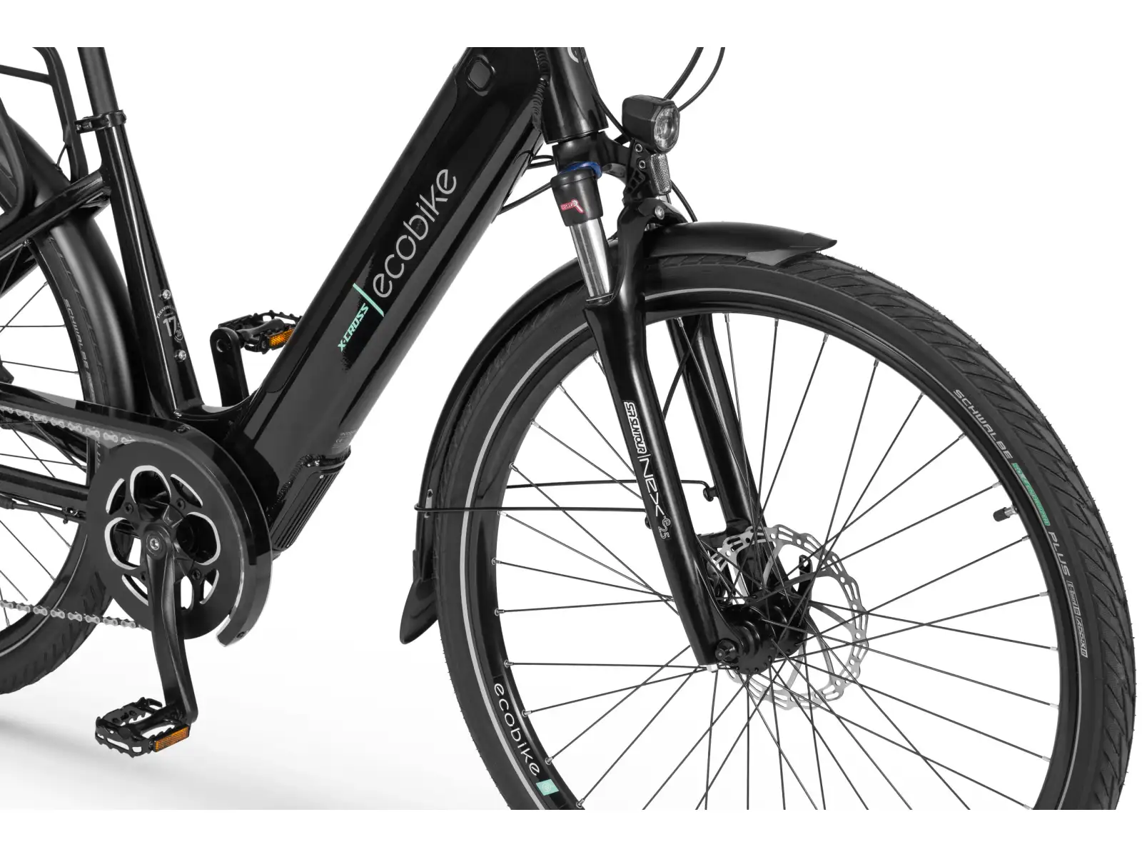 Ecobike X-Cross 630 Wh schwarz Trekking E-Bike