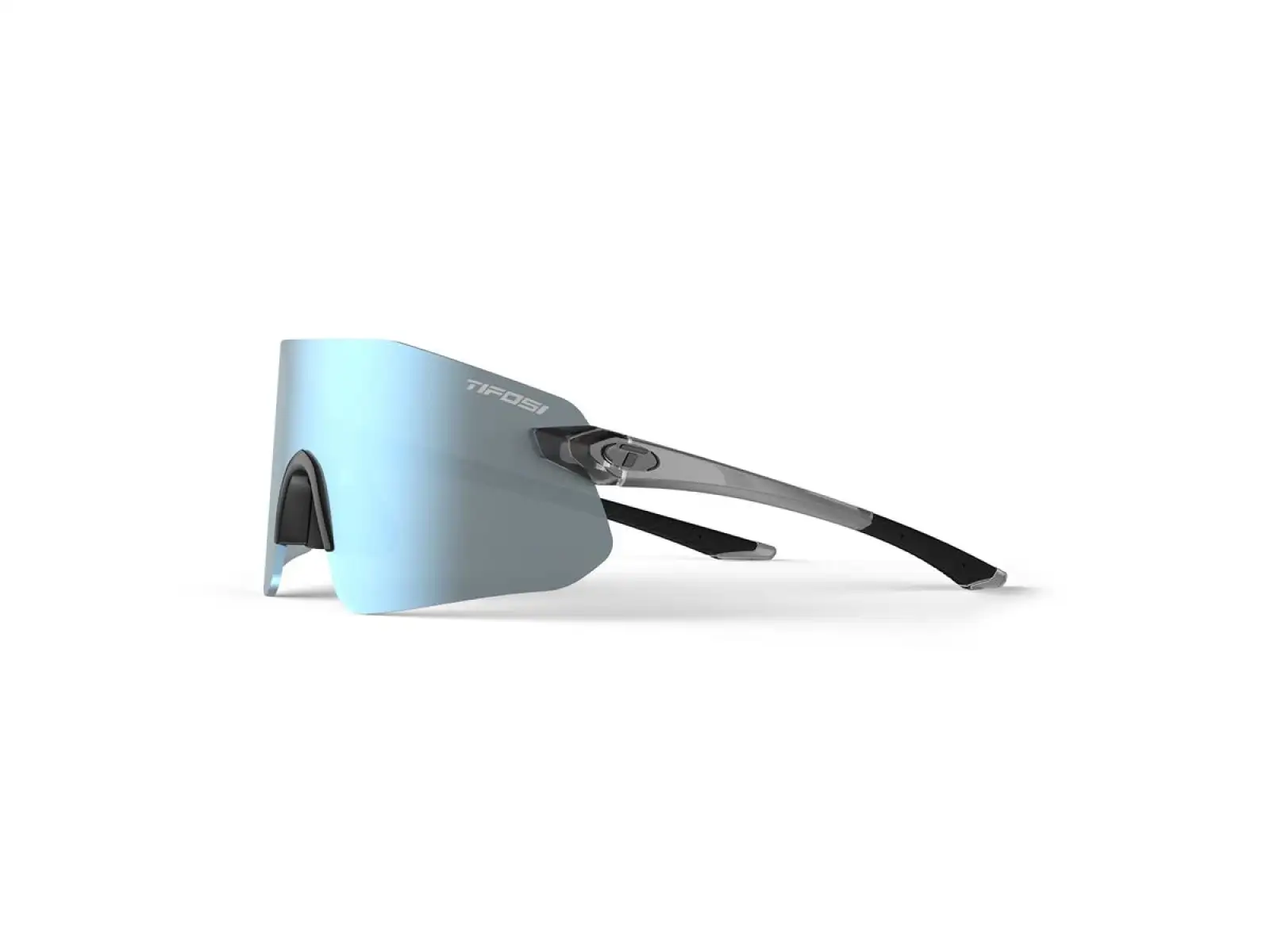 Tifosi Vogel SL Sportbrille Crystal Smoke/Smoke Bright Blue