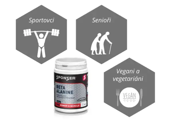 Sponser Beta Alanine Tabletten zur Laktatausgleich in den Muskeln 140 Tabletten