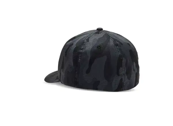 Fox Head Camo Tech Flexfit Herrenkappe Schwarz Camouflage