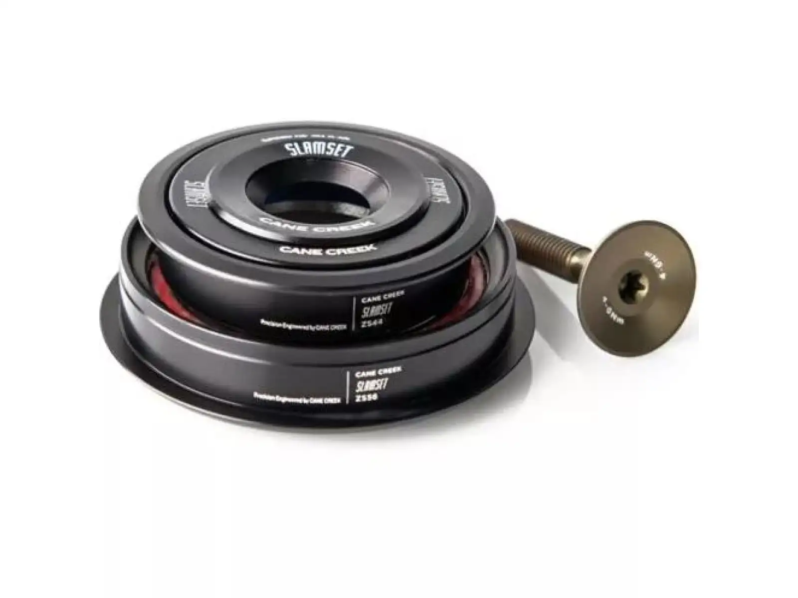 Cane Creek Slamset Steuersatz ZS44/ZS56 Schwarz