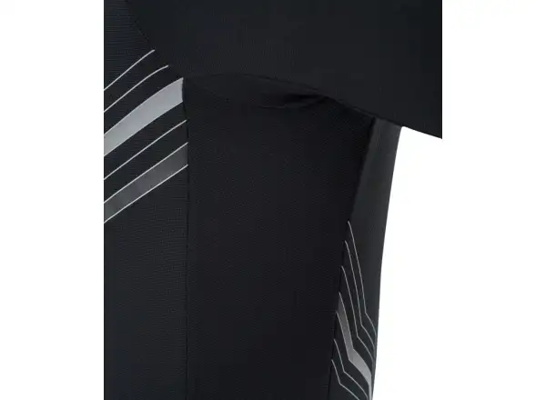 Silvini Grande Herrentrikot Langarm Schwarz/Wolke