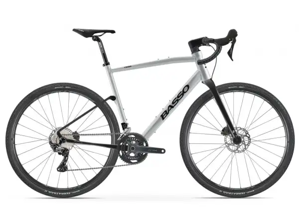 BASSO Tera GRX 600 Microtech MX25 Gravelbike Silver