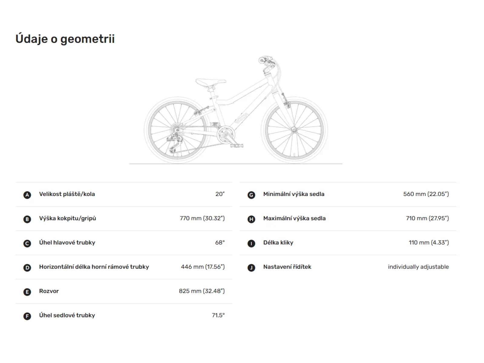 Woom GO 4 Red 20 Kinderfahrrad