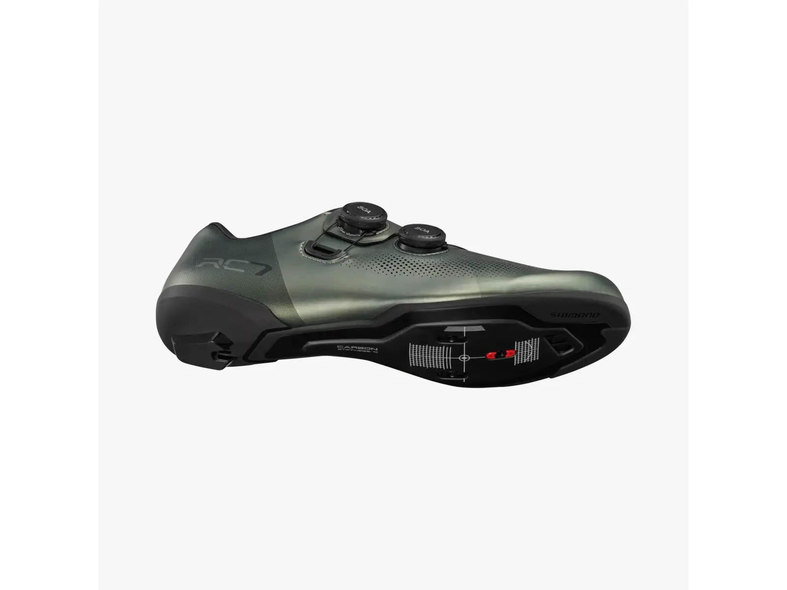 Shimano SH-RC703 Herren Rennradschuhe Grün