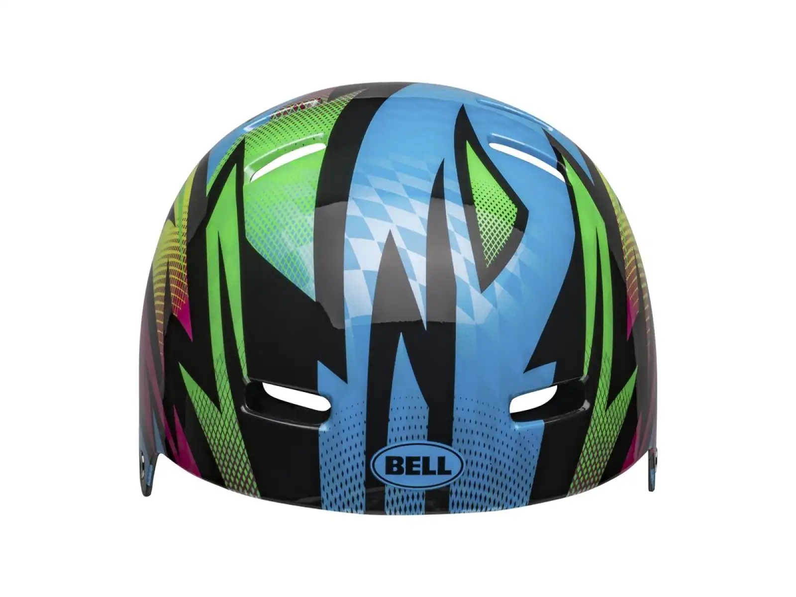 Bell Span Helm Blau/Magenta Psycho
