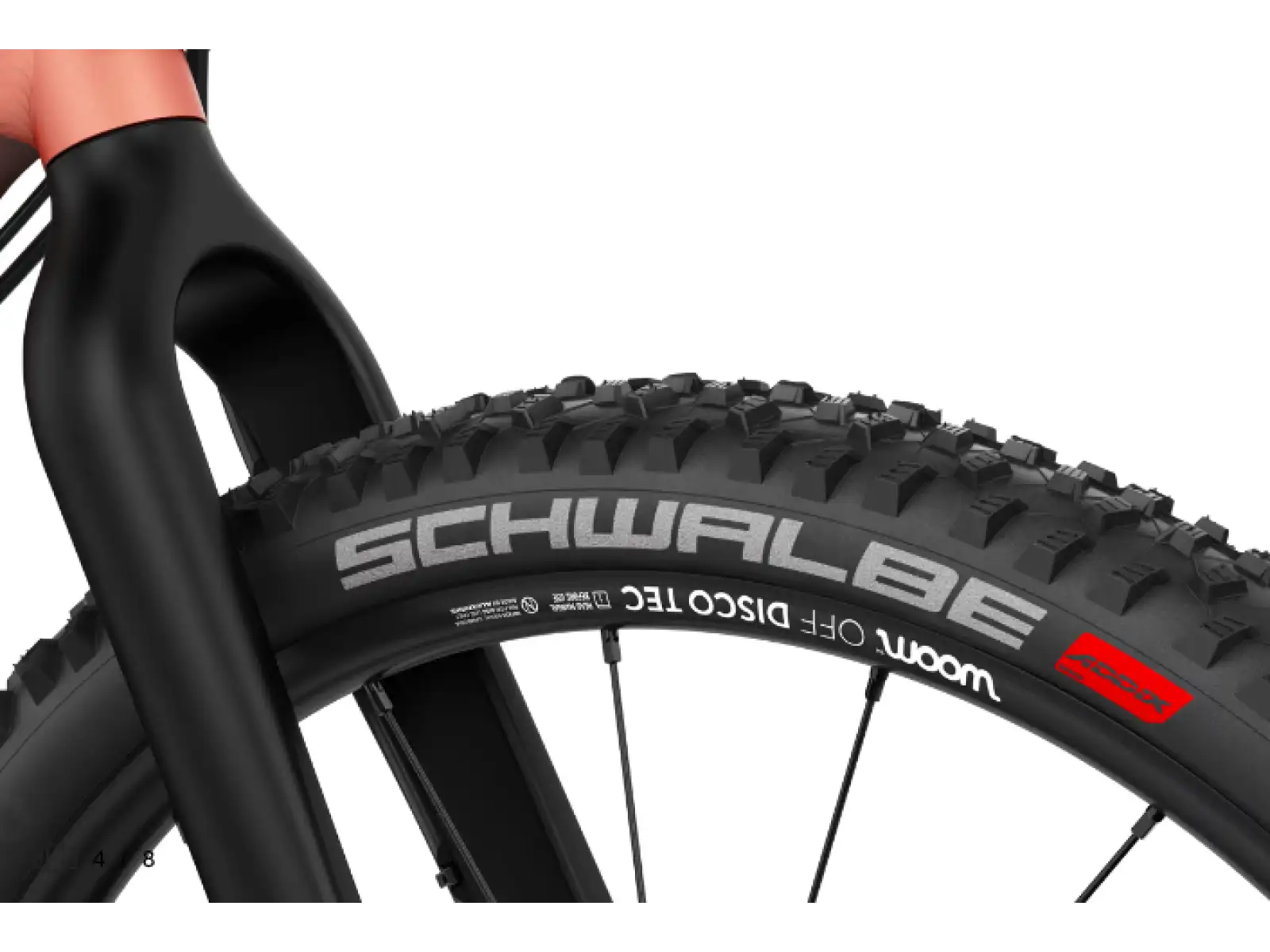 Woom 4 OFF Kinderfahrrad 20" Copper