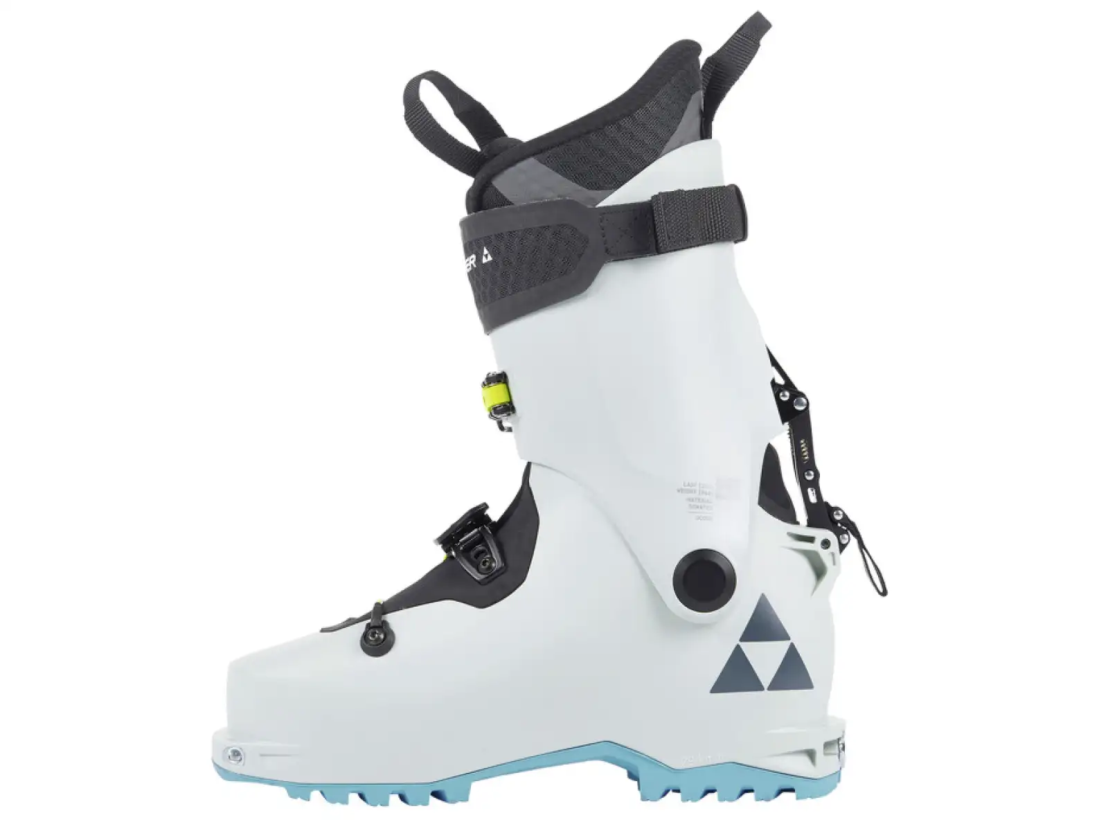 Fischer Transalp Tour Skitourenschuhe weiß/türkis.