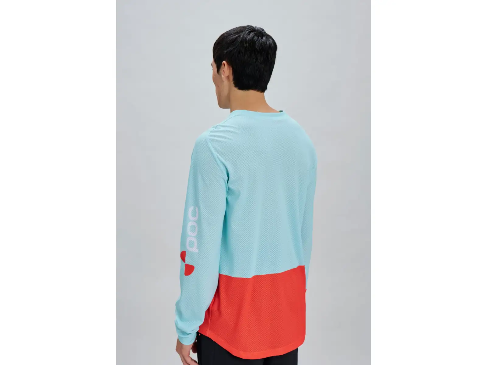 POC Motion Air Herrentrikot Langarm Lazurite Blue/Carnelian Orange