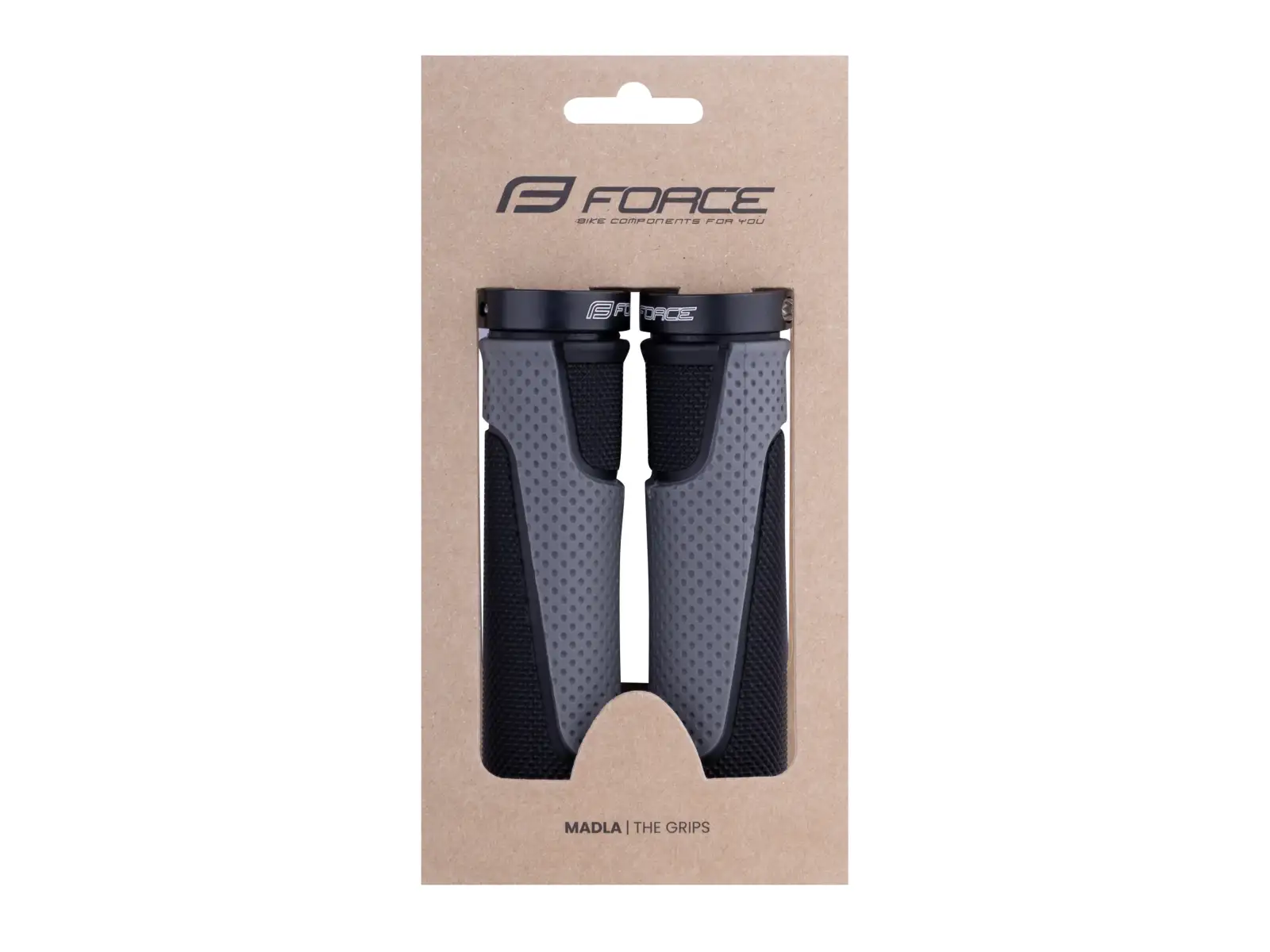 Force Ross Griffe mit Klemmschellen schwarz/grau
