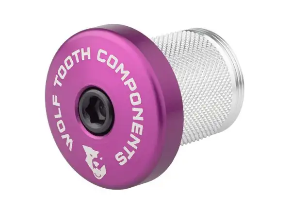 Wolf Tooth COMPRESSION PLUG Expander für Carbon-Gabelschaft 1 1/8" violett