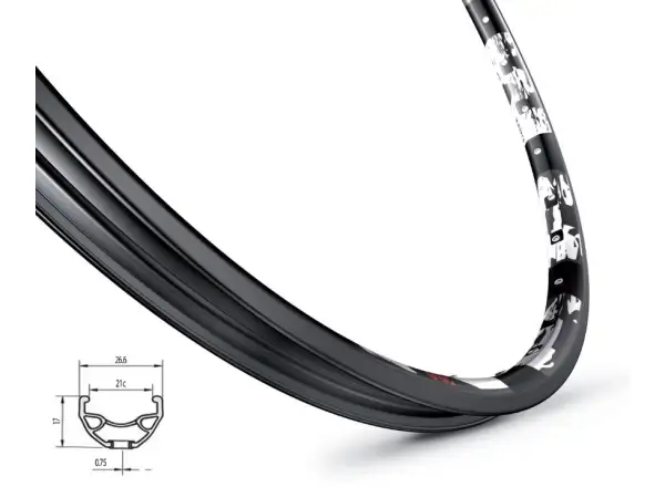 Mach 1 Karma Disc 622x21 32 Löcher schwarz