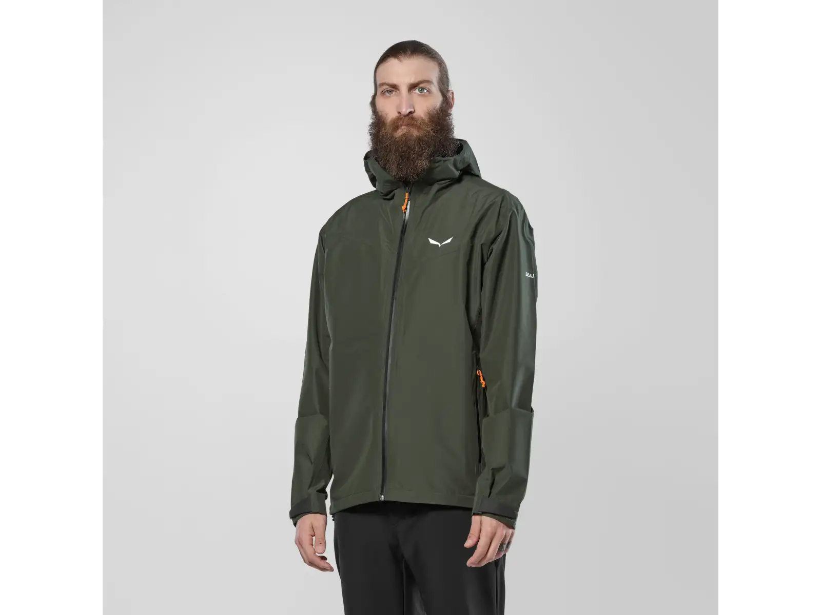 Salewa Puez 2.5L Powertex Herrenjacke Dark Olive