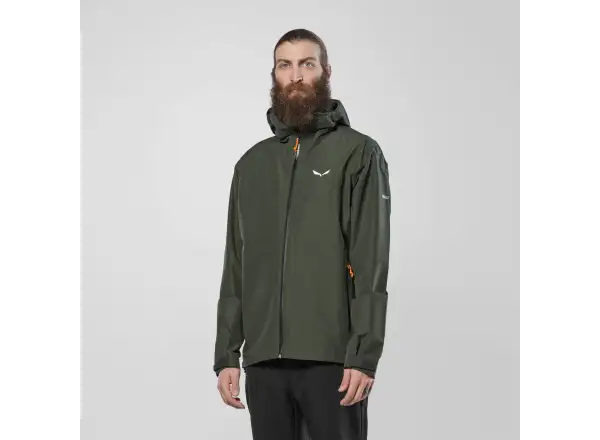 Salewa Puez 2.5L Powertex Herrenjacke Dark Olive