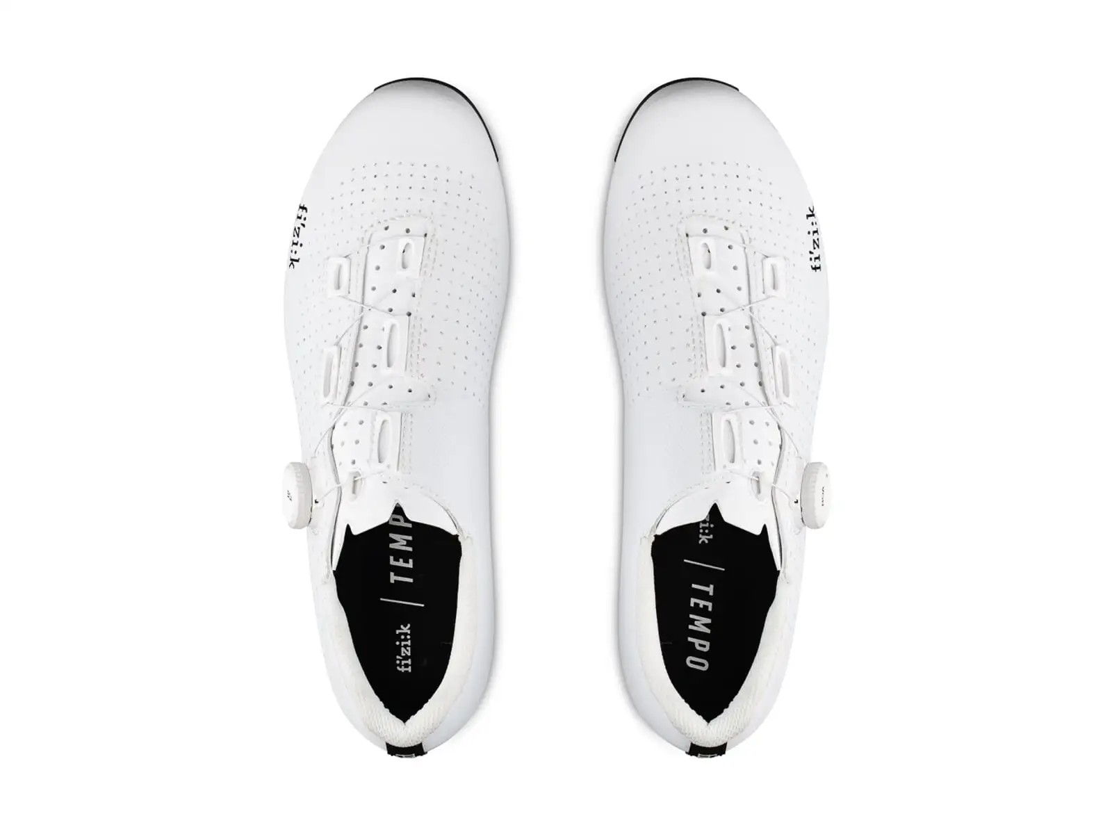 Fizik Tempo Decos Carbon Wide Rennradschuhe White