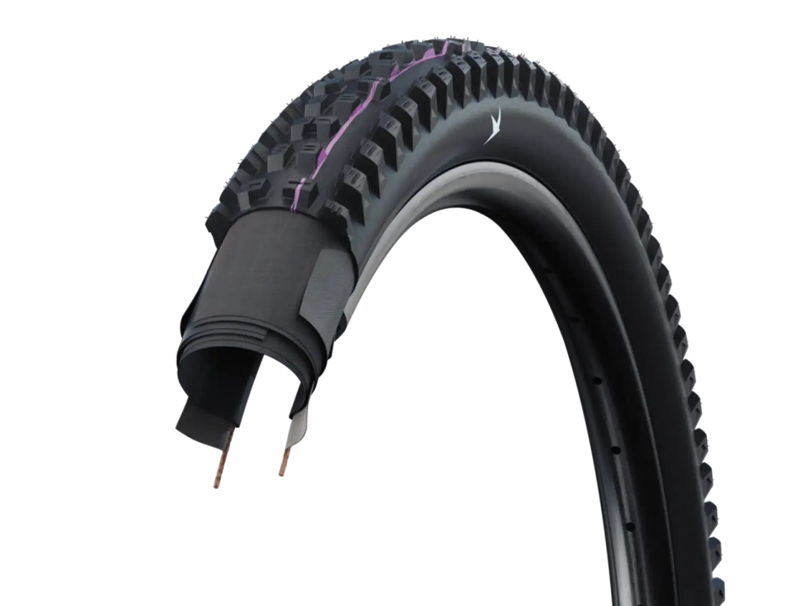 Schwalbe Tacky Chan GRAVITY PRO TLR E-50 Ultra Soft 29x2,40" MTB Reifen Kevlar schwarz