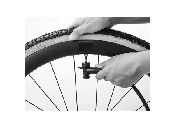 Topeak Ventilsatz TURBOFLOW VALVE COMBO w/ Rapidhead