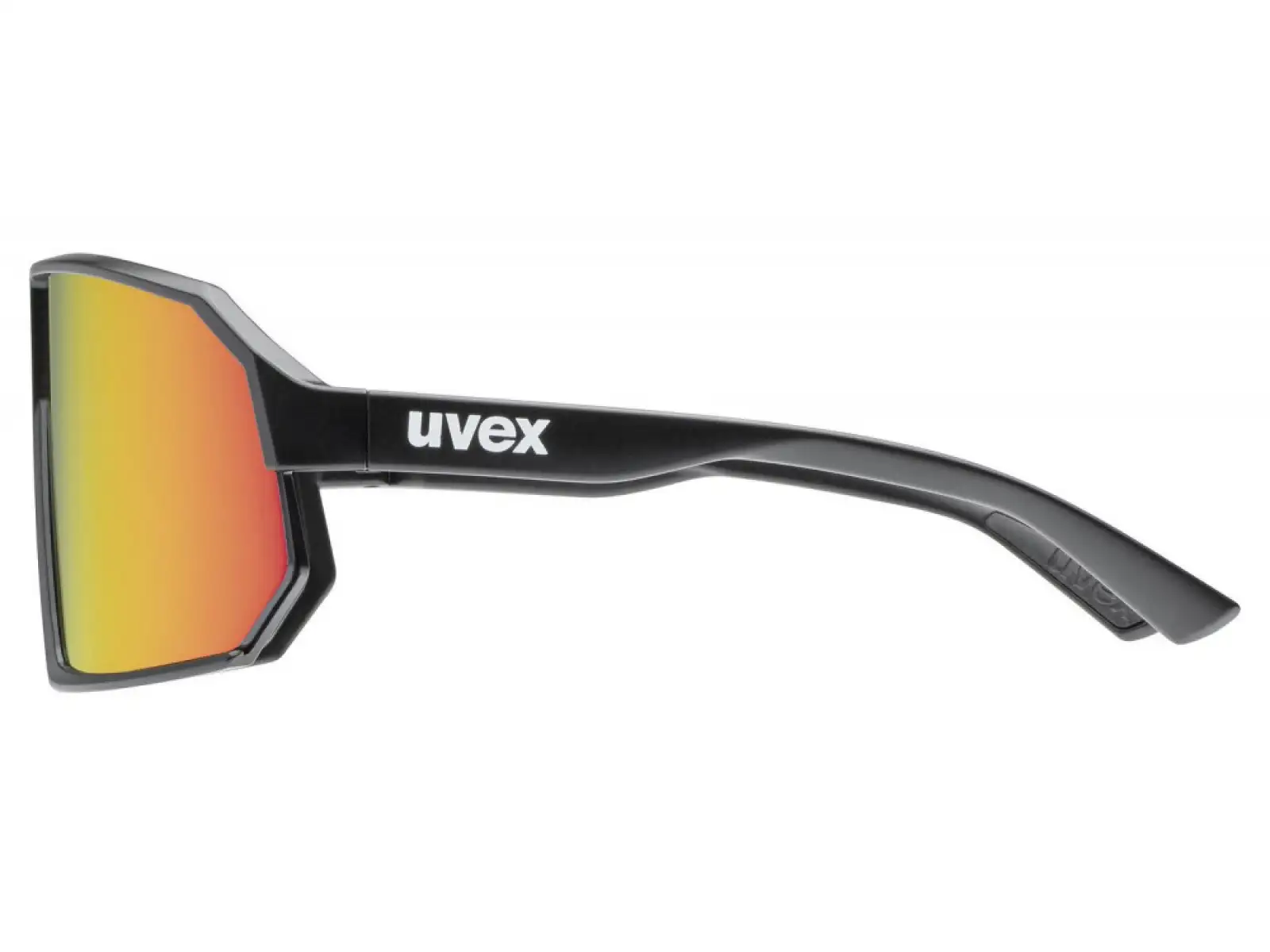 Uvex Sportstyle 237 Brille Black Matt/Mirror Red