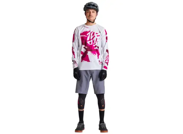 Troy Lee Designs Flowline Herrentrikot Langarm Confined Mist