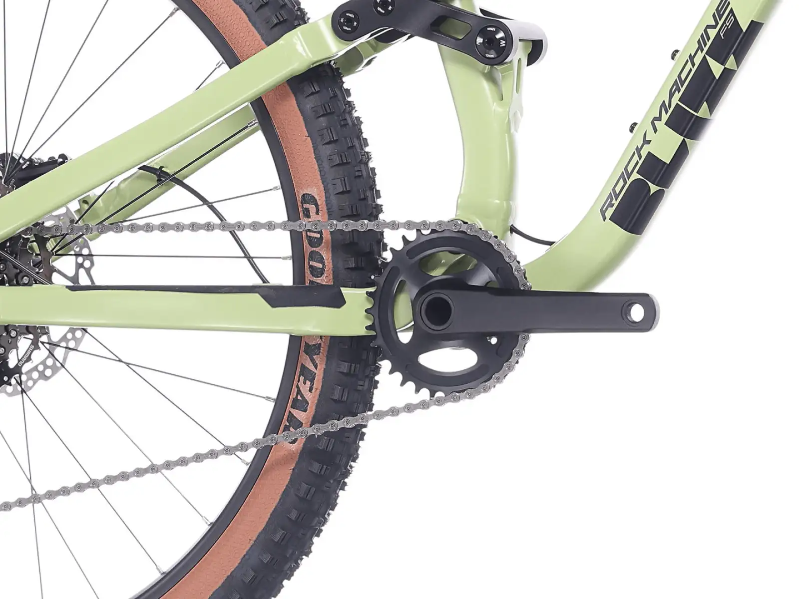 Rock Machine Blizz FS 50-27 Mountainbike Matte Jade Green