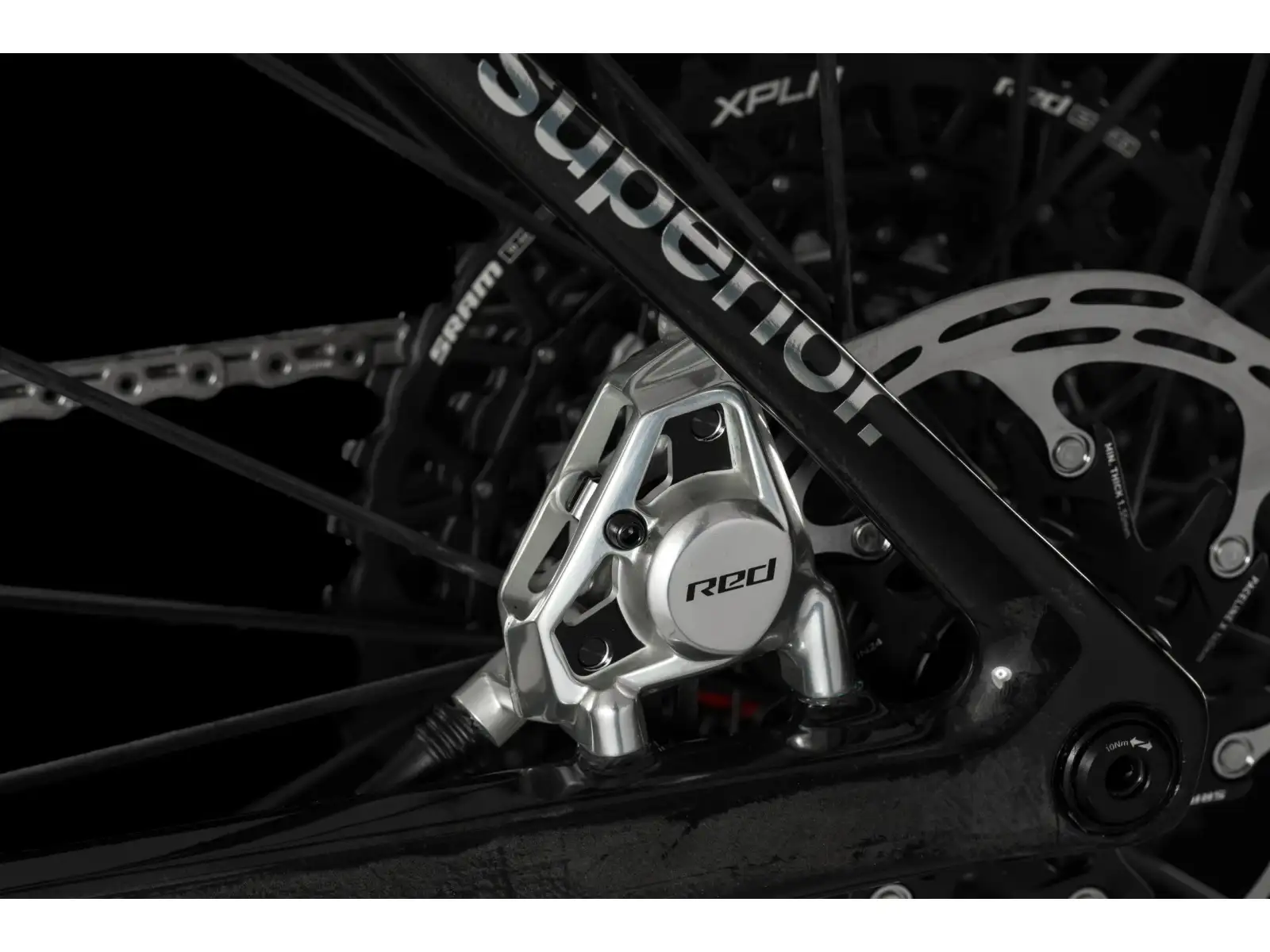 Superior XR 9.9 LTD Gravelrad Matte Carbon/Gloss Red