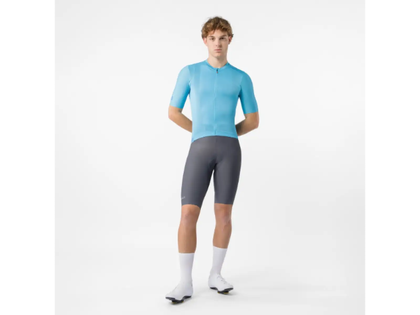 Castelli Espresso 2 Herren-Trikot Kurzarm Neon Cobalt