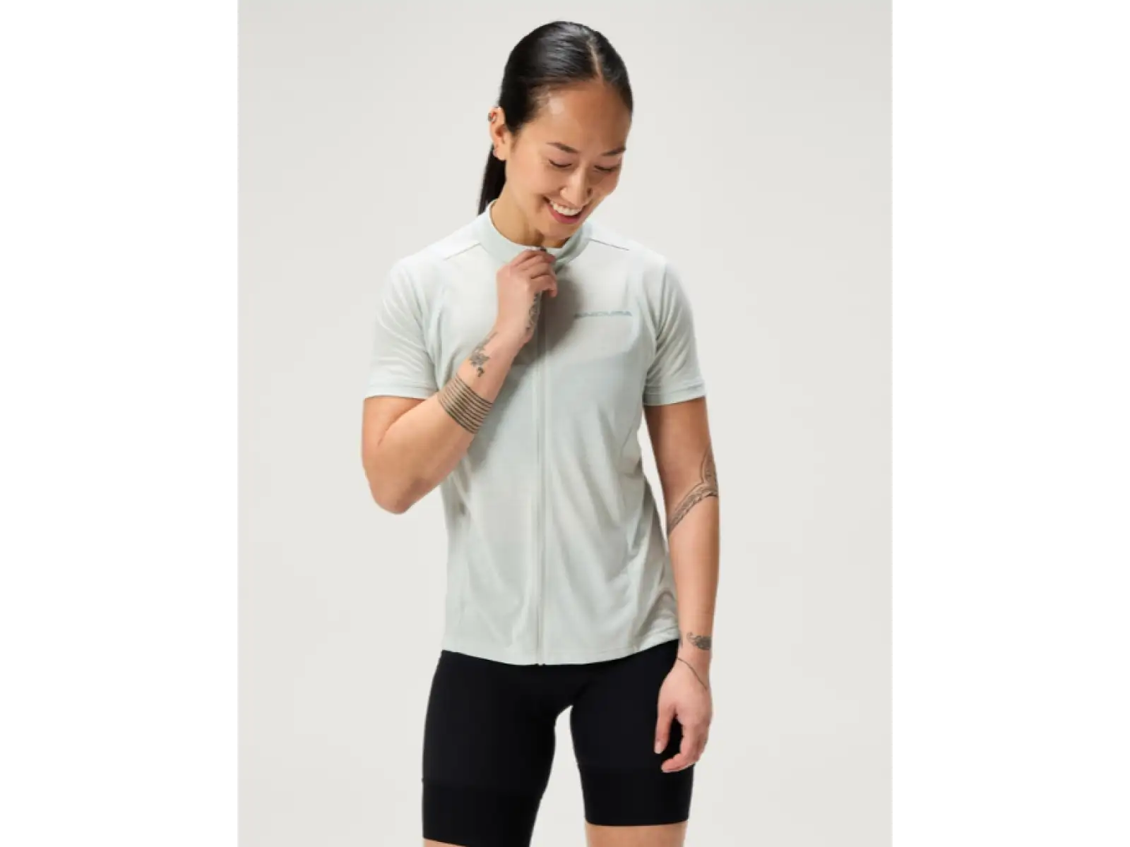 Endura Loop Damen-Trikot Kurzarm Mains Grey