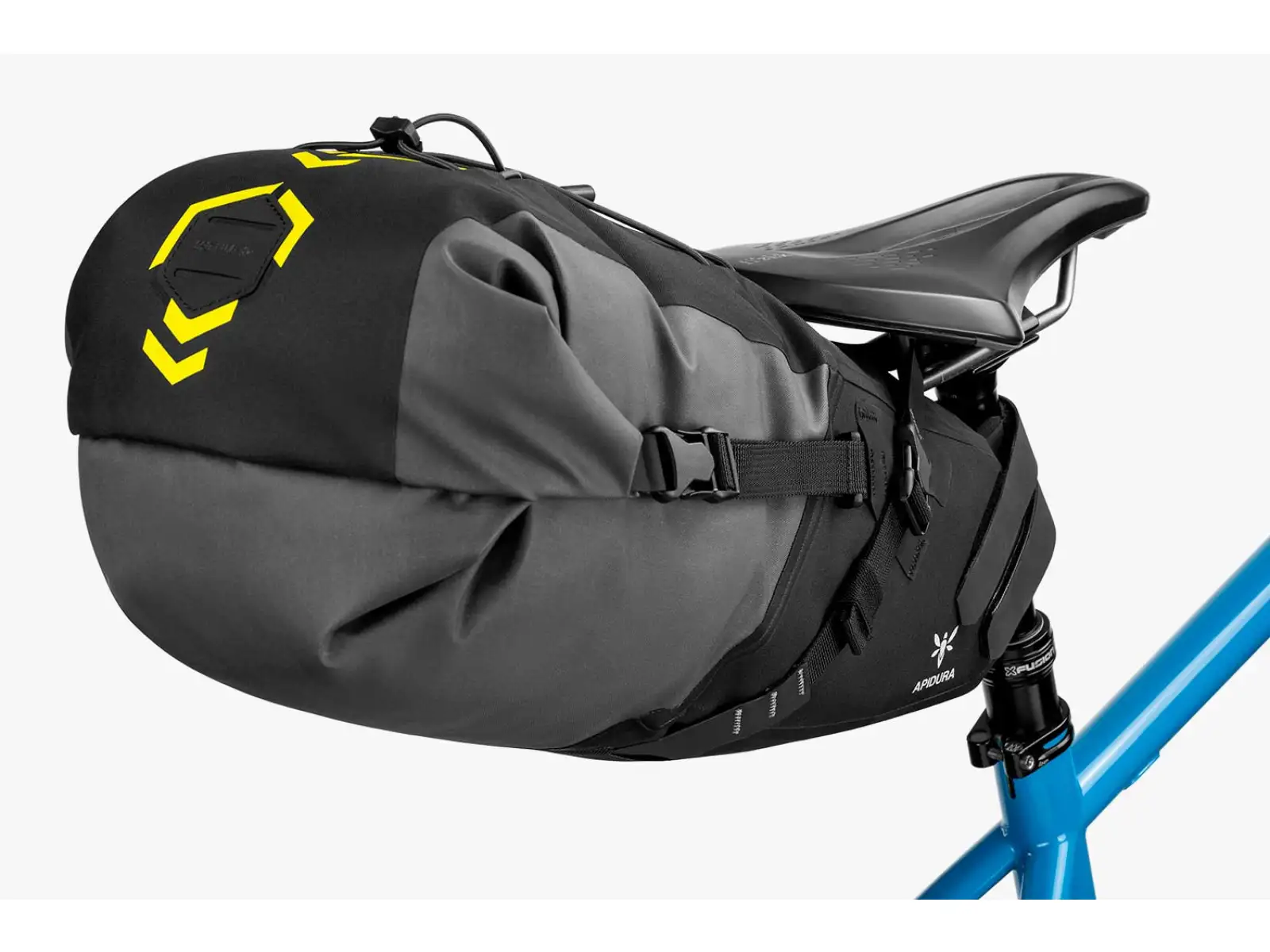 Apidura Backcountry Satteltasche 10 l Schwarz/Grau