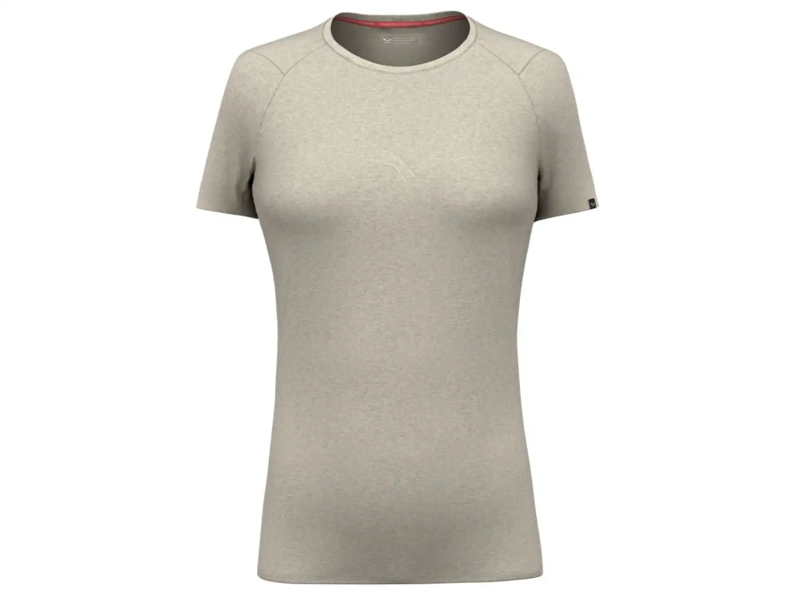 Salewa Pure Eagle Sketch Merino Damen T-Shirt Kurzarm Oatmeal melange