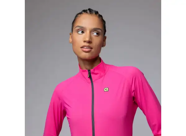 Alé Klimatik Guscio Racing 2.0 Damen Winter-Fahrradjacke Fuchsia