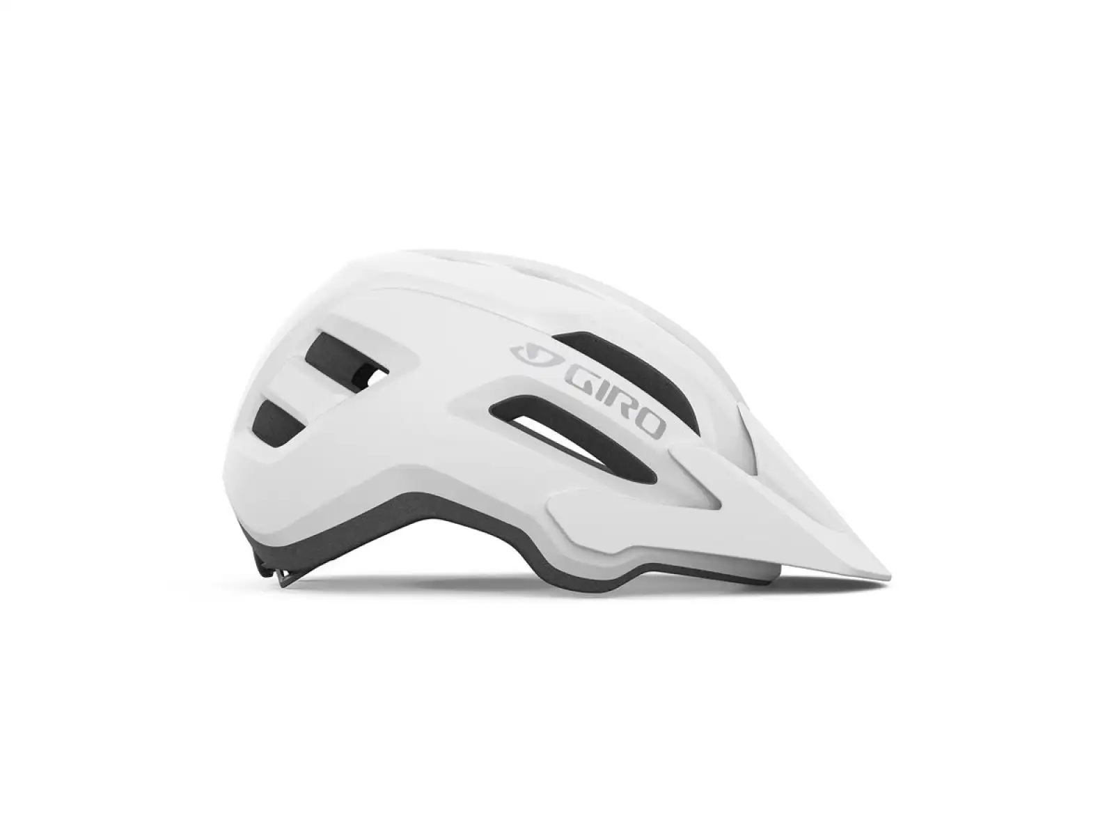 Giro Fixture II Helm Matt Weiß/Titanium Größe Uni (54-61 cm)