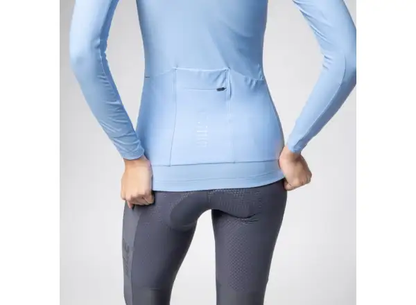 Alé R-EV1 Warm Race 2.0 Damen wärmeisoliertes Langarmtrikot Sky Blue