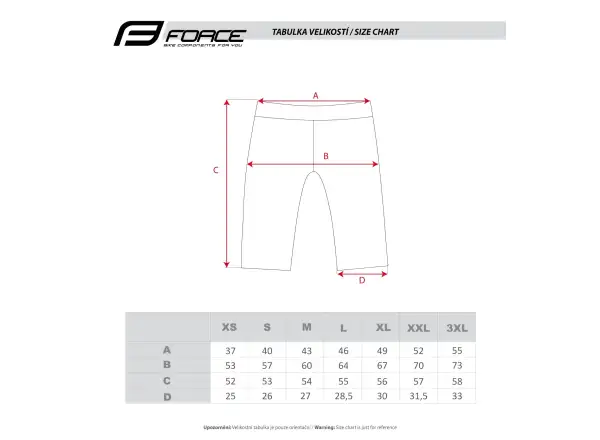 Force Blade MTB Herren Shorts ohne Innenfutter dunkelblau
