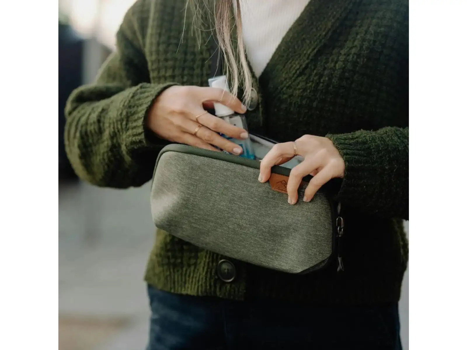 Peak Design Tech Pouch Small Tasche Sage