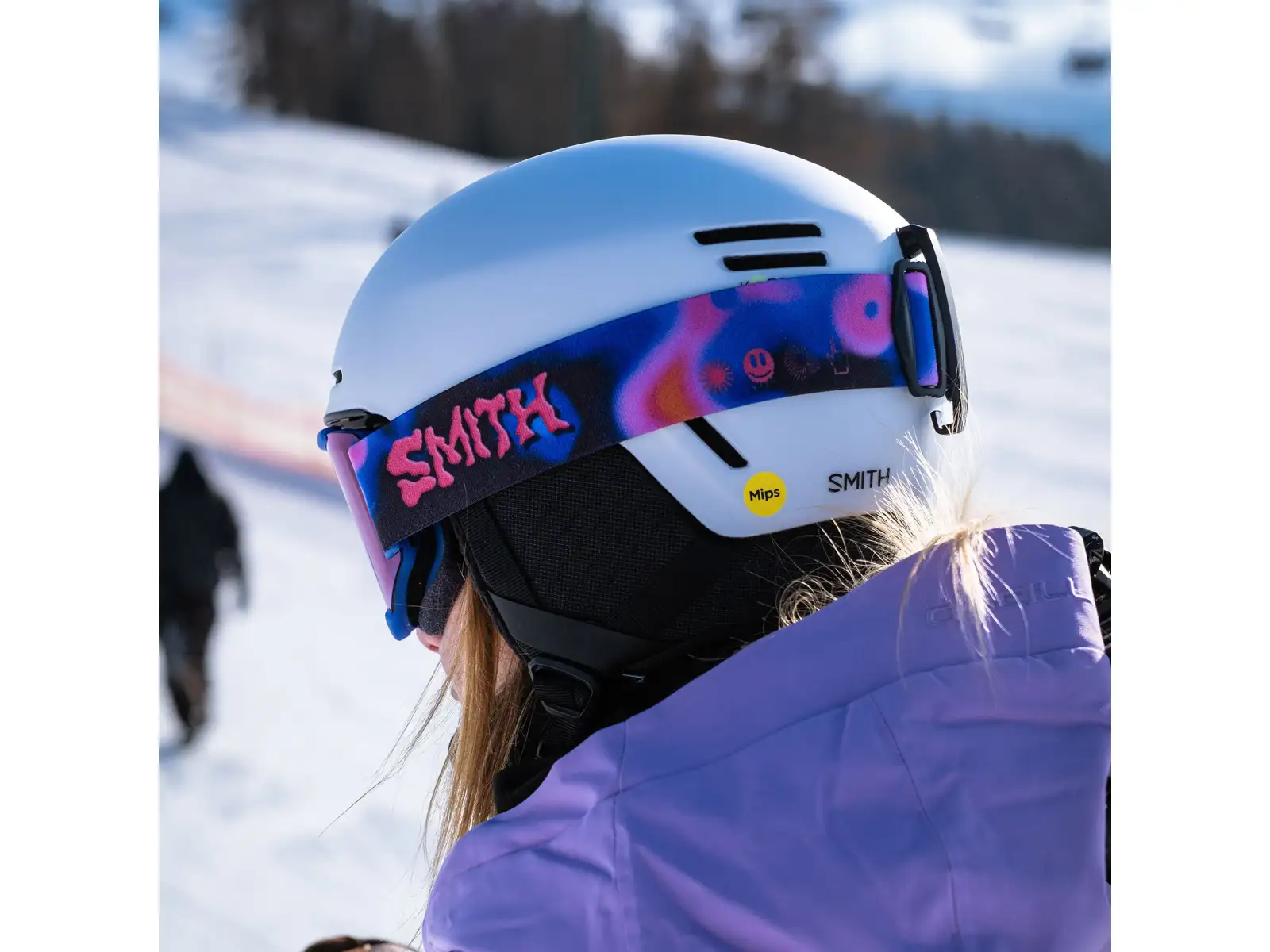 Smith Method Pro MIPS Skihelm Matte White