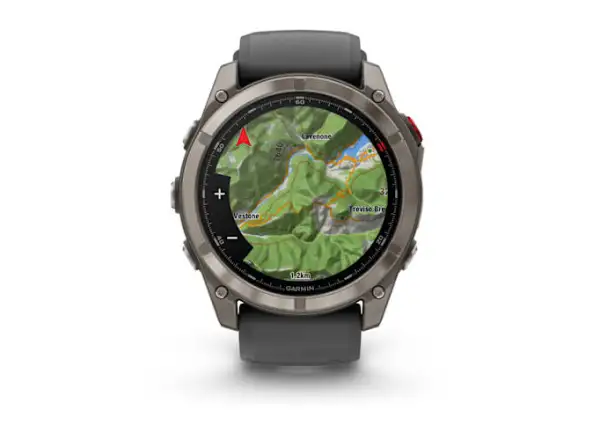 Garmin fenix 8 Pro 51 mm AMOLED Sapphire Smartwatch Titanium Graphite/Black